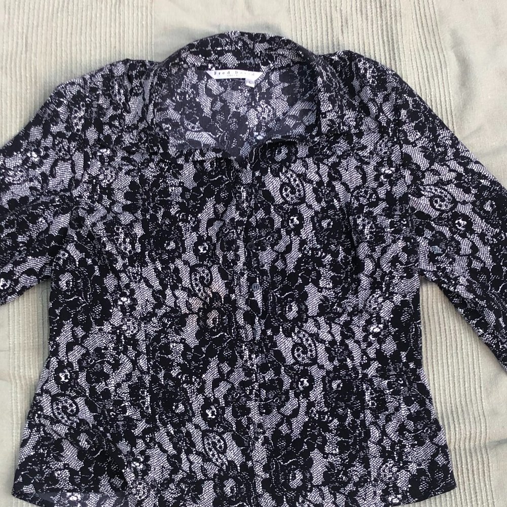 Patterned Button Up